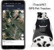 Well-Made Waterproof Pet Tracking Collar Portable Wireless GPS Tracker Size:XXL