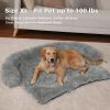 Dog Bed Large Sized Dog, Fluffy Dog Bed, Couch Cover, Calming Large Dog Bed, Washable Furniture Protector