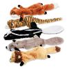 5-Pcs Multi-Color Squeaky, No Stuffing Dog Toys With Squeaky Balls, Dog Teething, Training, Interactive Dog Toys for Aggressive Chewers