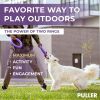 Puller Outdoor Dog Ring Toy, Dog Fetch Toy for Large Dogs, Outside Dog Yard Toys-2 Rings