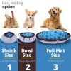Adjustable Snuffle Foraging mat, Dog Mental Puzzle, Interactive Stimulation Toys for Smell Training and Slow Eating, Stress Relief for Feeding Dog