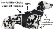 Tracking Made Easy w/ Pet Tracker Portable GPS Pet Collar Tracking Device Size:XL