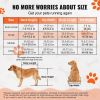 VEVOR 2 Wheels Dog Wheelchair for Back Legs, Lightweight & Adjustable Dog Cart/Wheelchair for Injured, Disabled